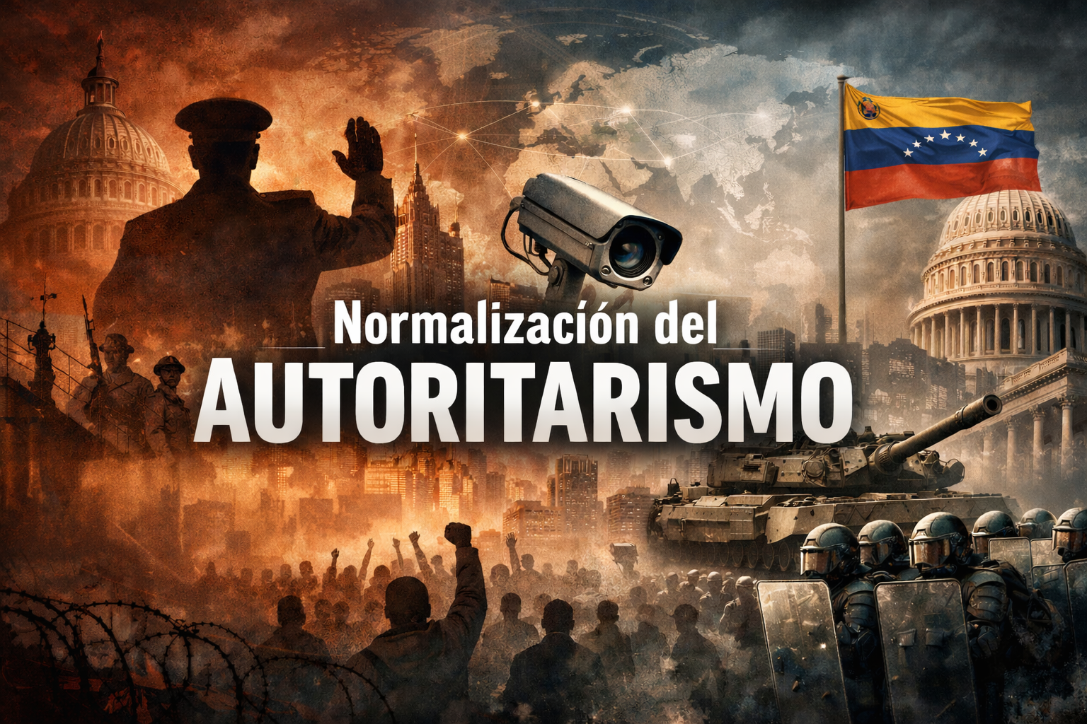 Normalización del autoritarismo y represión