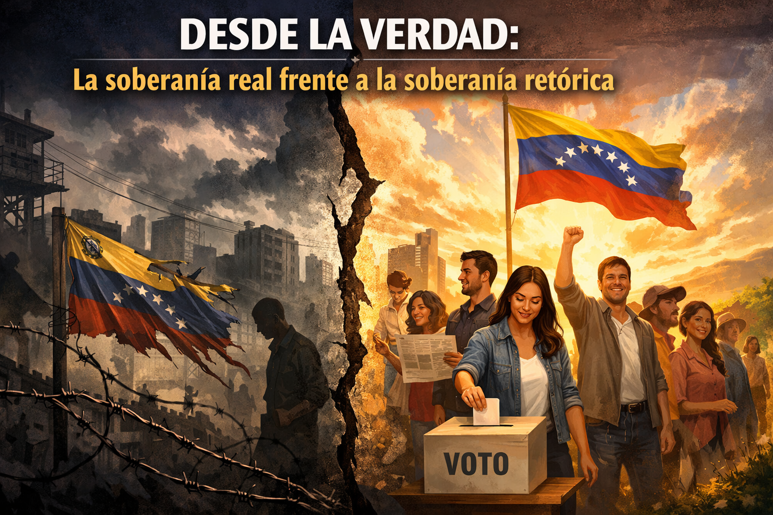 Soberanía dividida_ esperanza frente a opresión